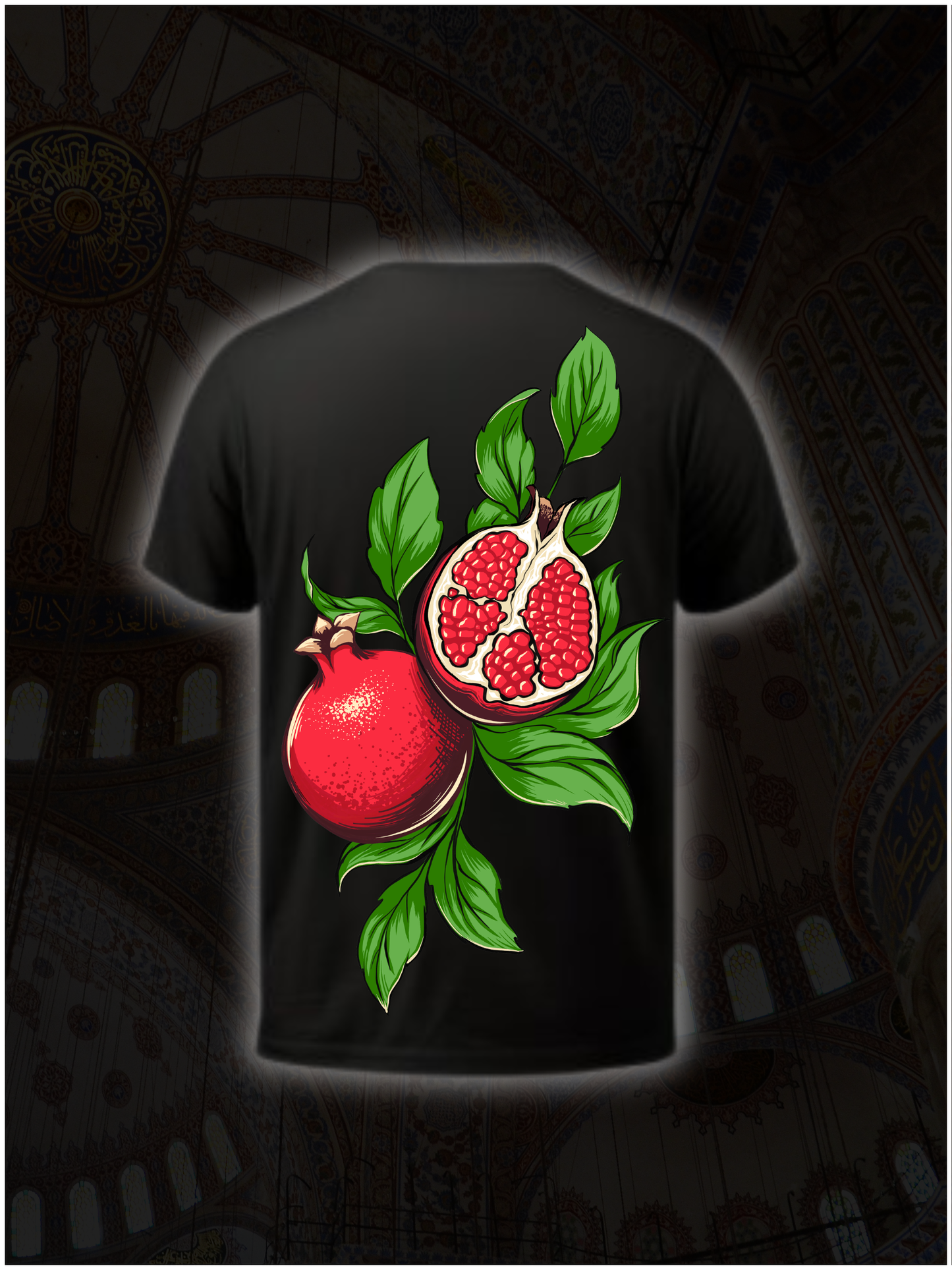 Pomegranate Tee — Rummān
